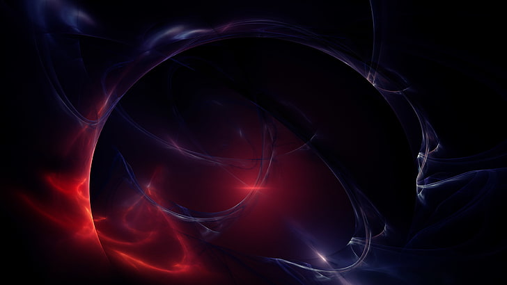 abstract, 3D Abstract, 3D fractal, smoke - physical structure, HD wallpaper