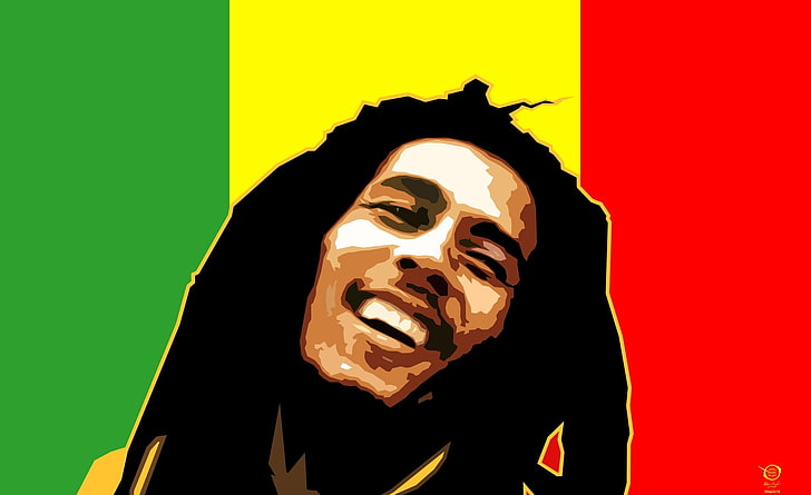 HD wallpaper: Bob Marley, Aero, Vector Art, zelko, radic, bfvrp, digital,  design | Wallpaper Flare