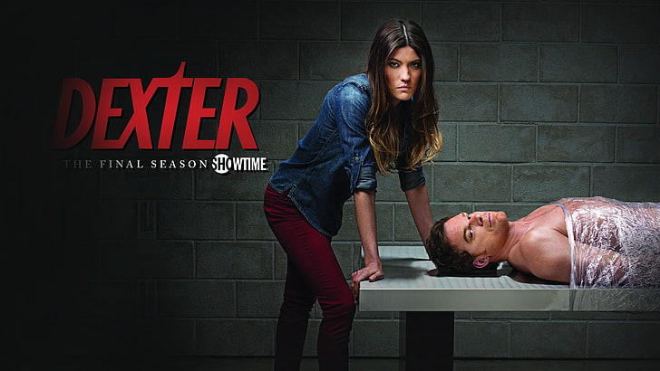 Dexter the final season Showtime poster, Dexter Morgan, Debra Morgan