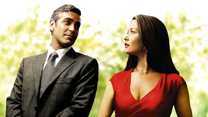 Movie, Intolerable Cruelty, Catherine Zeta-jones, George Clooney