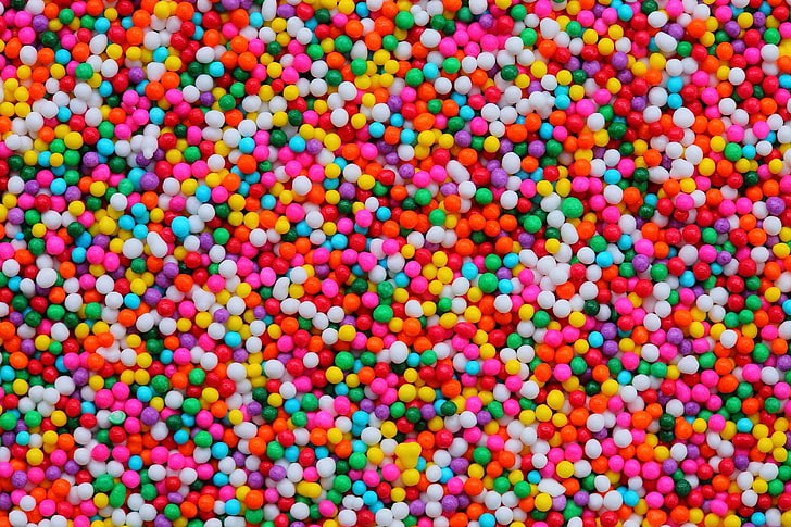 assorted-color chocolate coated candies, colorful, multi colored, HD wallpaper