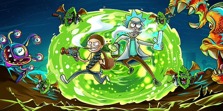 rick and morty, tv shows, hd, 4k