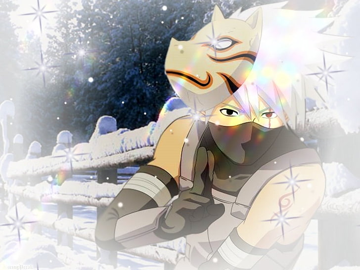 ANBU Kakashi ANBU Kakashi Anime Naruto HD Art, sparkly, HD wallpaper