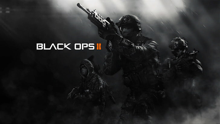 Call of Duty Black OPS II wallpaper, soldiers, weapon, cod, shooter