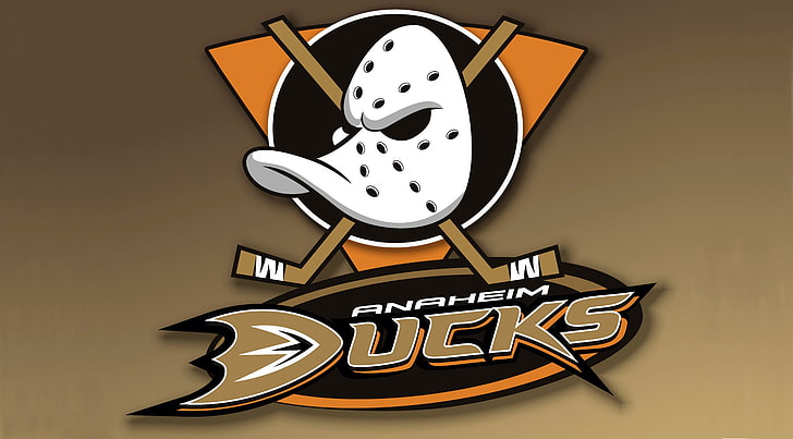 Anaheim Ducks logo, The game, Sport, Background, Mask, NHL, Hockey, HD wallpaper