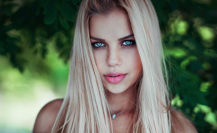 Blue eyes women blonde hair Top 15