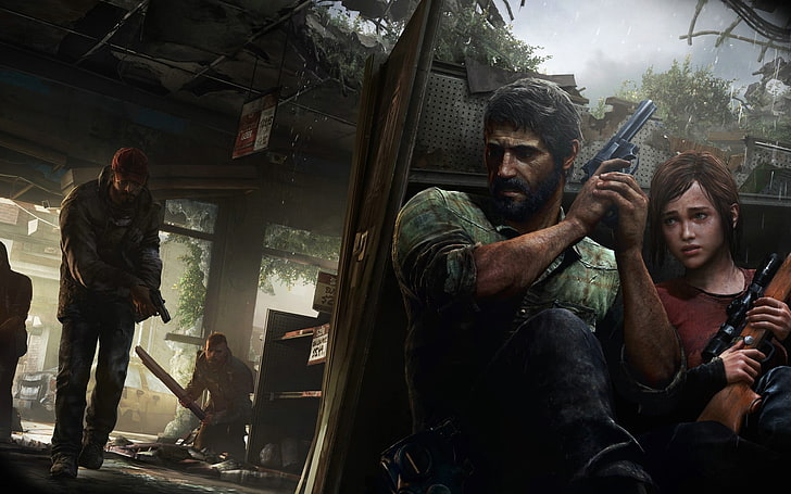 game application digital wallpaper, The Last of Us, Ellie, video games, HD wallpaper