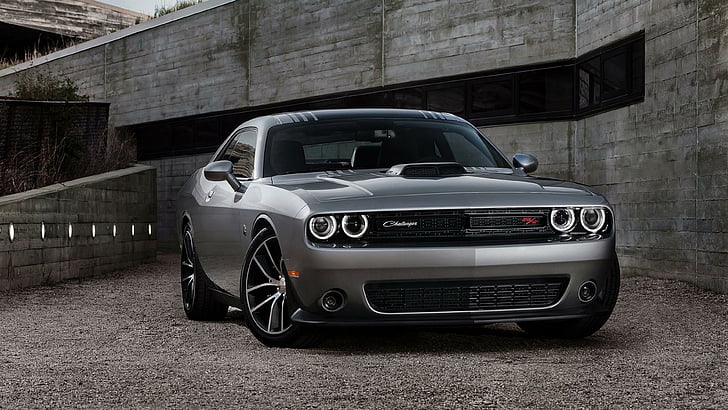 dodge challenger, vehicle, muscle car, performance car, classic car, HD wallpaper