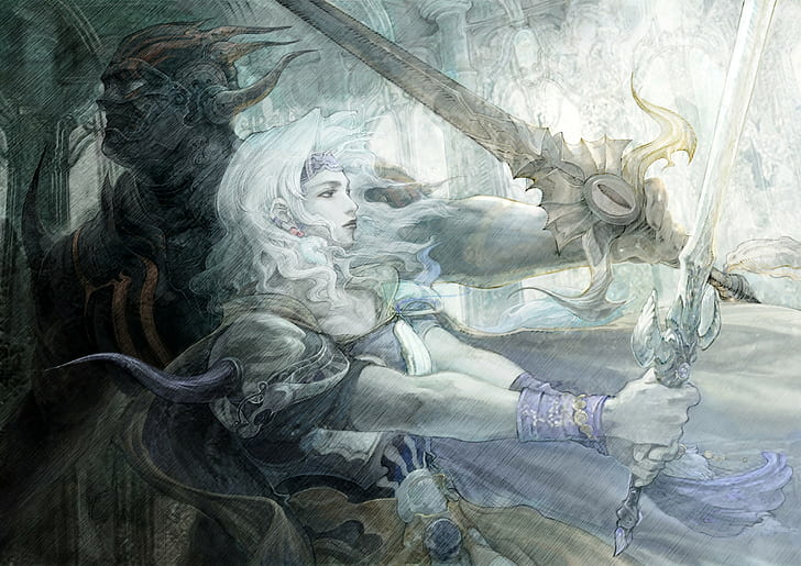 Cecil Harvey, Final Fantasy IV, Dark Knight (Final Fantasy), HD wallpaper