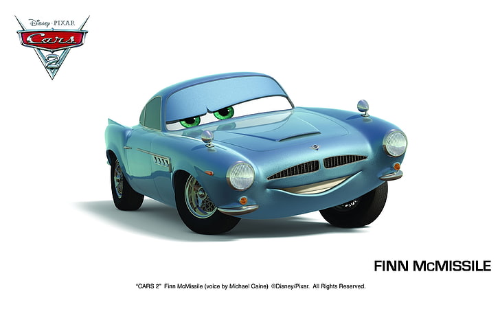 Disney Pixar Cars Finn McMissile wallpaper, cars 2, land Vehicle, HD wallpaper