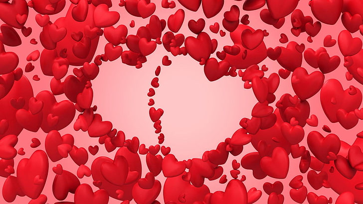 HD wallpaper: heart, love, design, shape, decoration, valentine, february |  Wallpaper Flare
