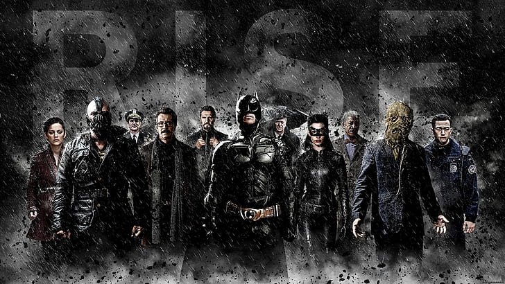Batman, Cillian Murphy, The Dark Knight Rises, Christian Bale, HD wallpaper