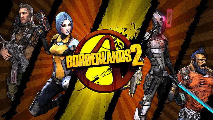 Borderlands, Borderlands 2, vault hunters, video games, representation, HD wallpaper