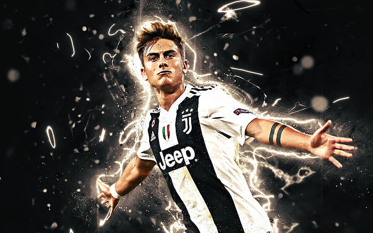 Soccer, Paulo Dybala, Argentinian, Juventus F.C., HD wallpaper
