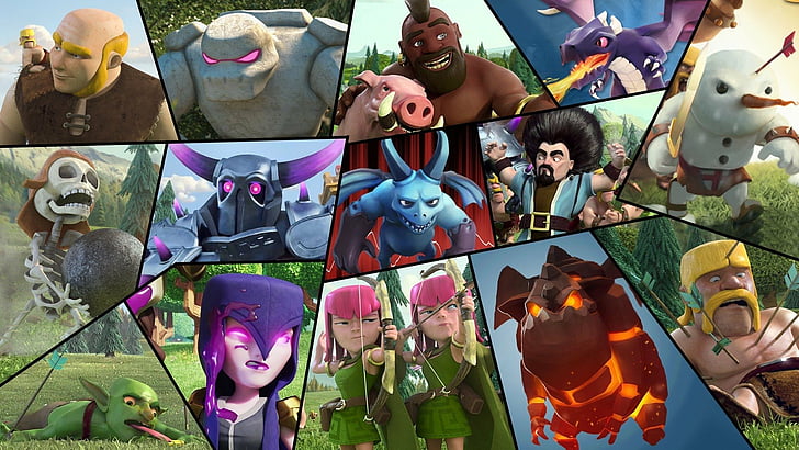 Video Game, Clash of Clans, human representation, male likeness