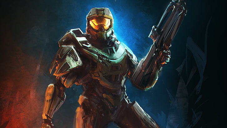 Master Chief from Halo, Halo 4, Xbox One, video games, Halo: Master Chief Collection, HD wallpaper