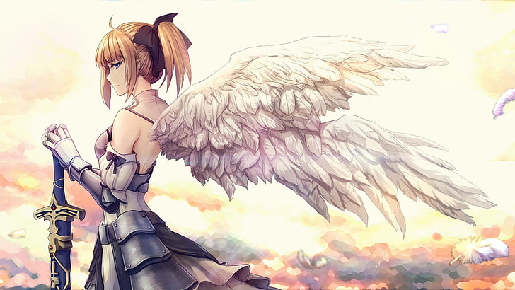 Saber Lily, Fate/Grand Order, women, one person, females, nature