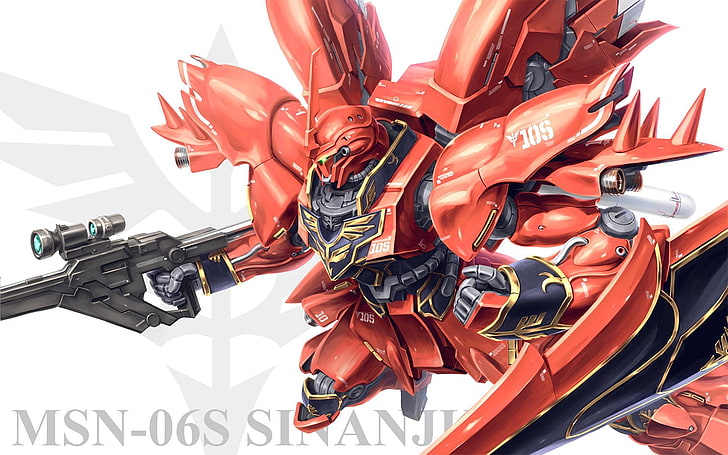 Hd Wallpaper Mobile Suit Gundam Msn 06s Sinanju Mecha Robot Anime Weapon Wallpaper Flare