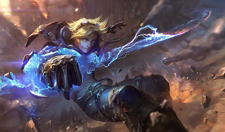 ADC, Attack Damage Carry, Ezreal, League Of Legends, Marksman, HD wallpaper