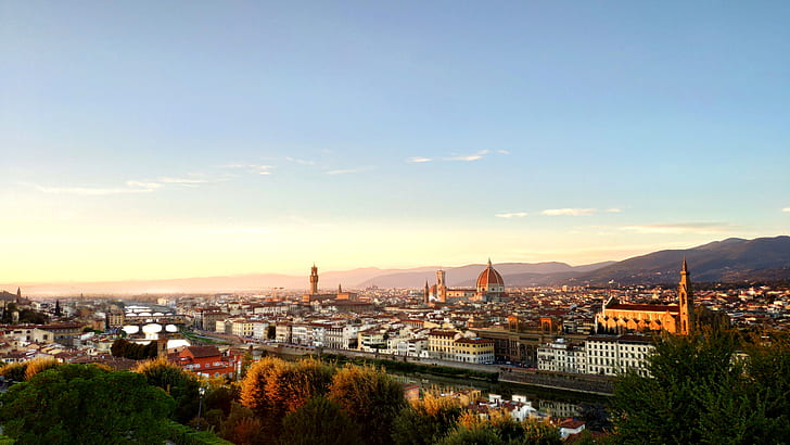 Florence, Firenze, Italy, city, HD wallpaper