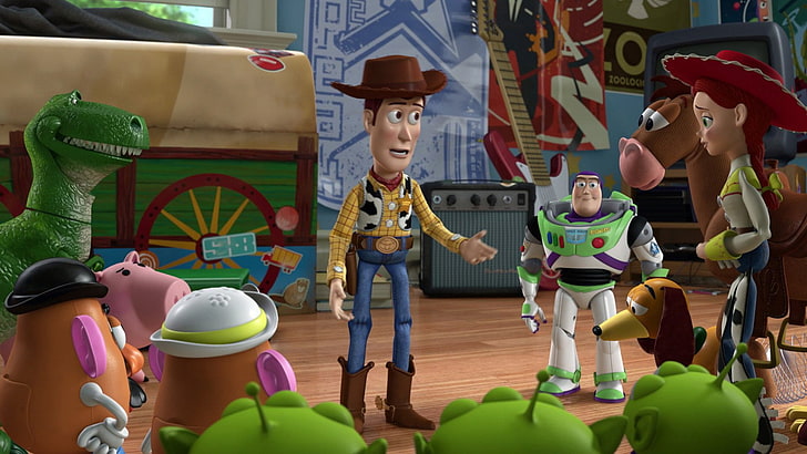 Toy Story, Toy Story 3, Buzz Lightyear, Woody (Toy Story)