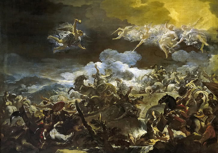 picture, mythology, Luca Giordano, The Defeat Of Sisera