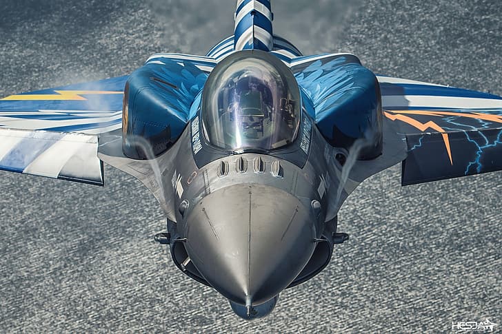 Sea, Fighter, Lantern, F-16, F-16 Fighting Falcon, The Effect Of Prandtl — Glauert