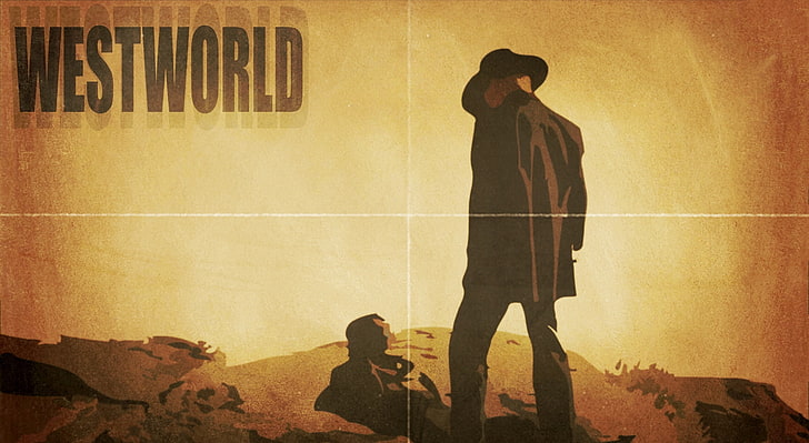 Westworld, Westworld poster, Movies, Other Movies, Western, wall - building feature