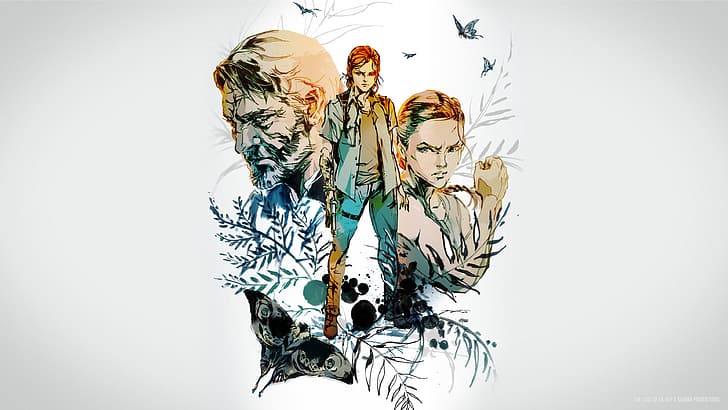 Wallpaper The Last of Us, The Last of Us Part II, Ellie, Joel, Naughty Dog,  Background - Download Free Image