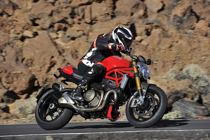 rent, review, Best Bikes 2015, test drive, Ducati Monster 1200S, HD wallpaper