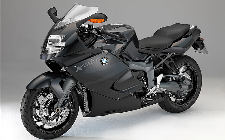  Fondo de pantalla HD Motocicleta BMW K1 0s, motocicleta deportiva negra BMW K1, motocicletas