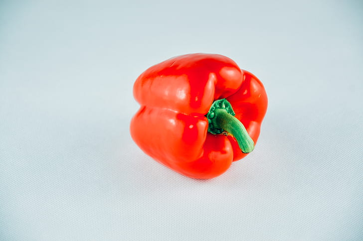 Food, healthy, bell pepper, paprika, vegetable, red, HD wallpaper