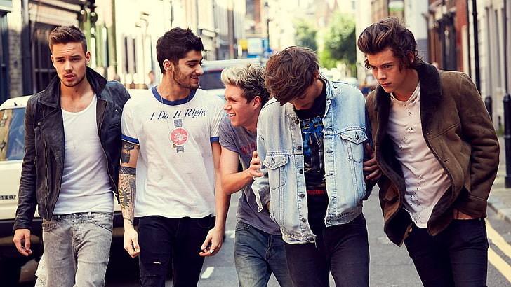 One Direction, Band (Music), group of people, casual clothing, HD wallpaper