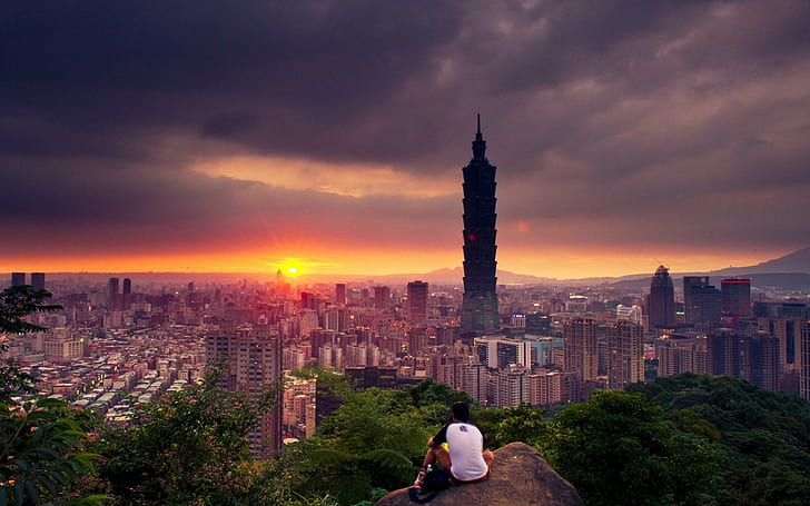 Cities, Taipei, China, Taipei 101, Taiwan