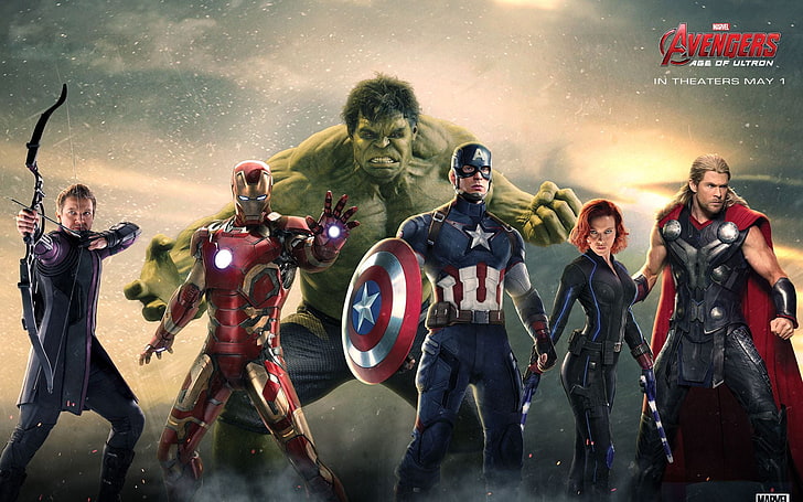 Avengers: Age Of Ultron Banner, Avangers wallpaper, Movies, Hollywood Movies, HD wallpaper