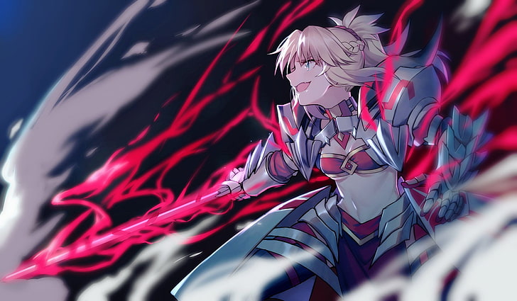 Fate Series, Fate/Grand Order, Mordred (Fate/Apocrypha), Saber of Red (Fate/Apocrypha), HD wallpaper