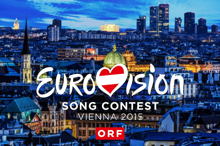 Euro Vision song contest Vienna 2015 advertisement, eurovision 2015, HD wallpaper