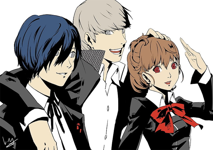 Persona series, Persona 3, Persona 3 Portable, Persona 4, human representation, HD wallpaper