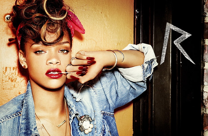 Rihanna Talk That Talk Photoshoot, Rihanna, Music, one person, HD wallpaper