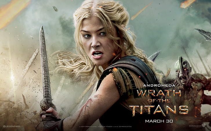 Rosamund Pike in Wrath of the Titans