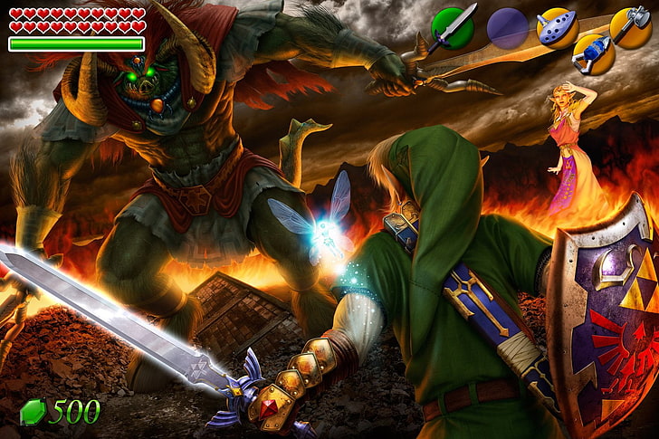 Zelda, The Legend Of Zelda: Ocarina Of Time, Ganon (The Legend Of Zelda), HD wallpaper