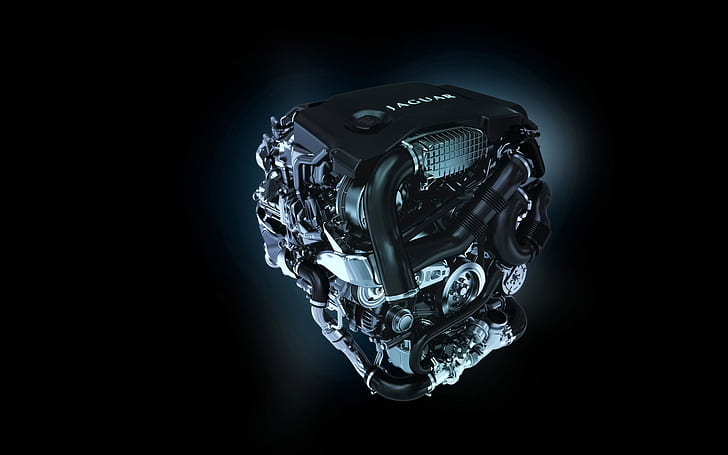 Jaguar XF Diesel S Engine, HD wallpaper