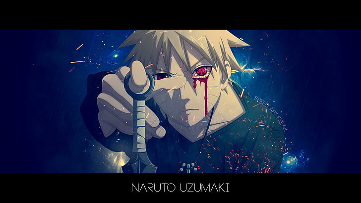 Naruto Uzumaki wallpaper, Naruto Shippuuden, Uzumaki Naruto, Sharingan, HD wallpaper