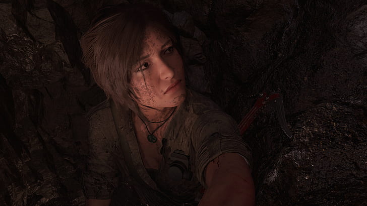 cave, Lara Croft, Shadow of the Tomb Raider