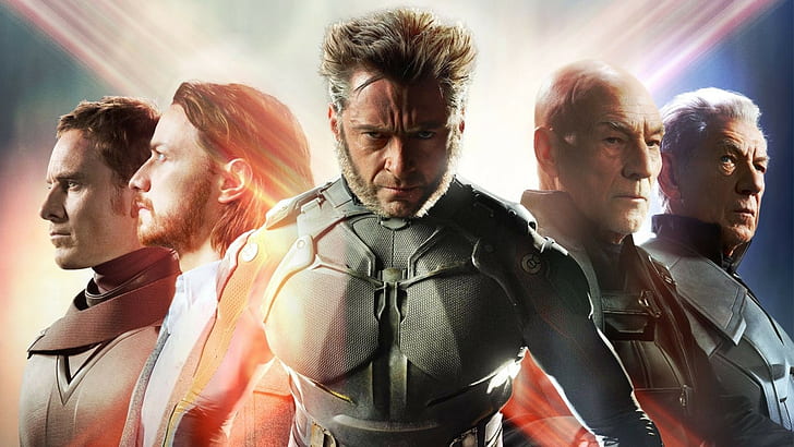 Patrick Stewart, X-Men, Charles Xavier, Michael Fassbender, HD wallpaper