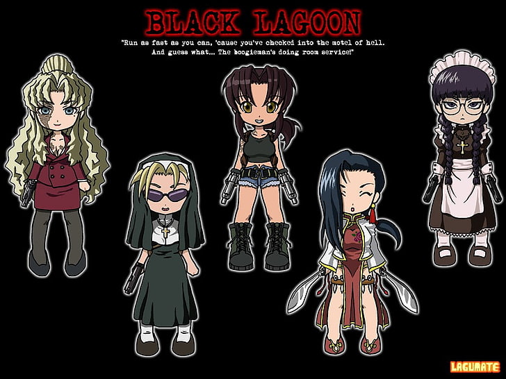Anime Girls Anime Black Lagoon Revy 1080p 2k 4k 5k Hd Wallpapers Free Download Wallpaper Flare