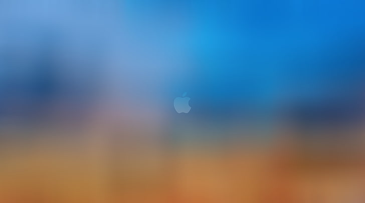 FoMef iCloud Design 5K, Apple logo, Computers, Mac, sky, moon