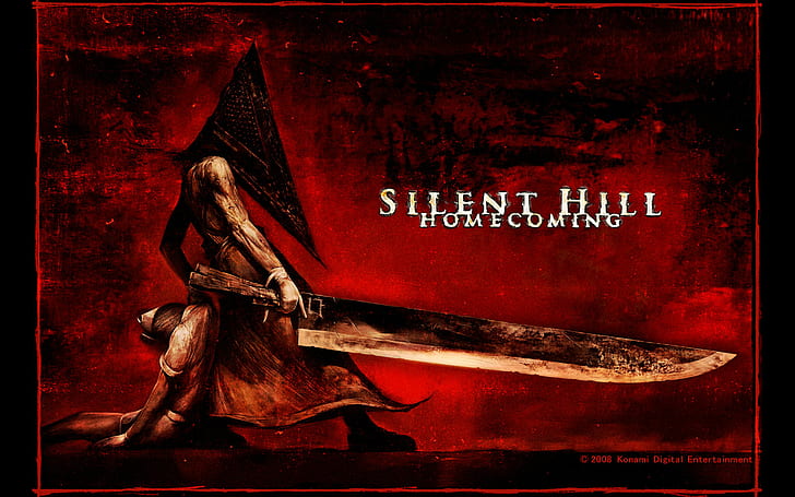 Silent Hill Red Pyramid Head HD, video games, HD wallpaper
