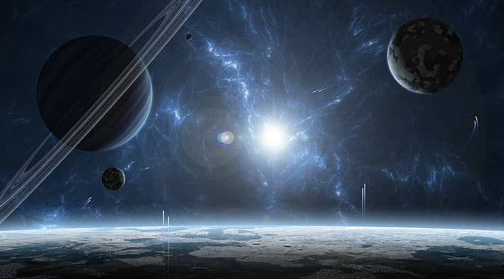exoplanet 4k best  for desktop, space, planet - space, sky, HD wallpaper