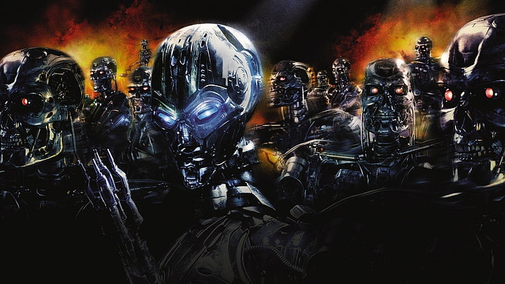 Terminator, Terminator 3: Rise of the Machines, Army, HD wallpaper
